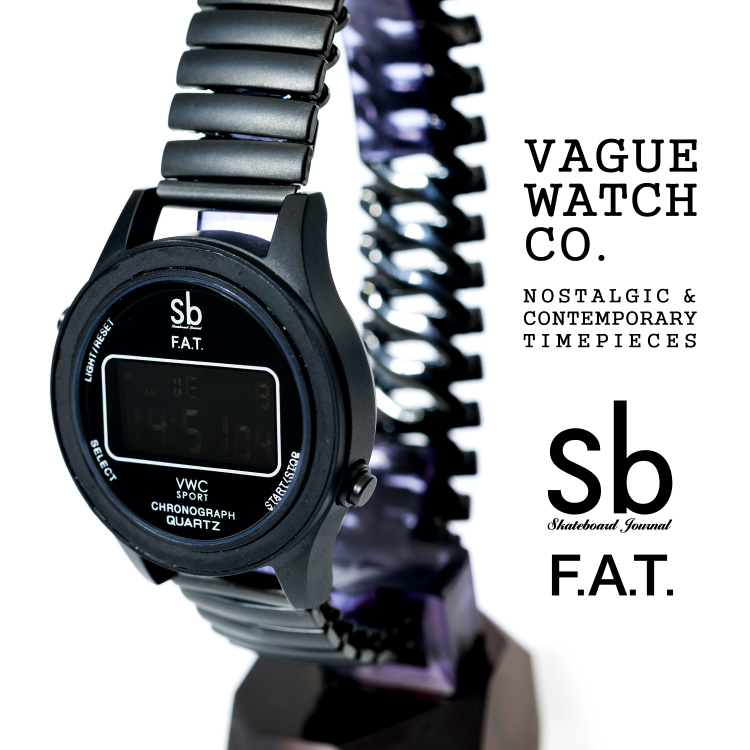 新品 VAGUE WATCH Co.×Sb×FATコラボデジタルウォッチ 腕時計 - 時計