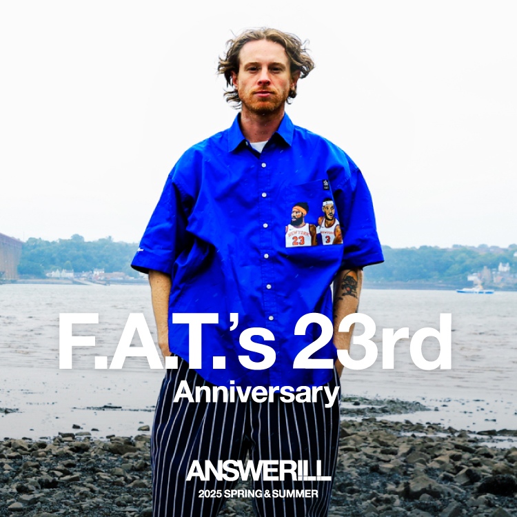 ブランド品 通販サイト FAT｜エフエイティーのトピックス「【FAT】23rd Anniversary トップス