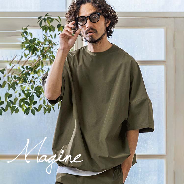 ms6418- Gauze Touch Stripe Skipper Polo Seven Sleeve Shirt 七分袖