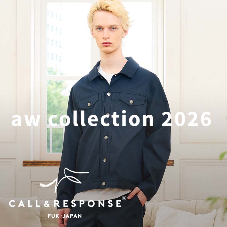 CMB by CAMBIO�i�V�[�G���r�[ �o�C �J���r�I�j�̃V���b�v�j���[�X�u�y CALL&RESPONSE �zautumn winter collection 2026 �v