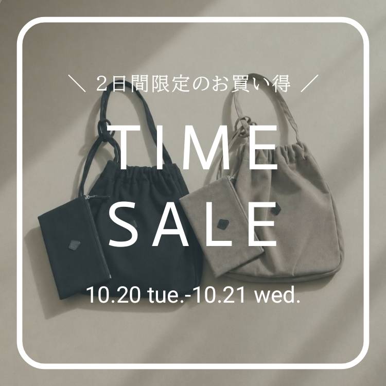 CLEDRAN�i�N���h�����j�̃V���b�v�j���[�X�u10/20�`21���� BAG TIME SALE�v
