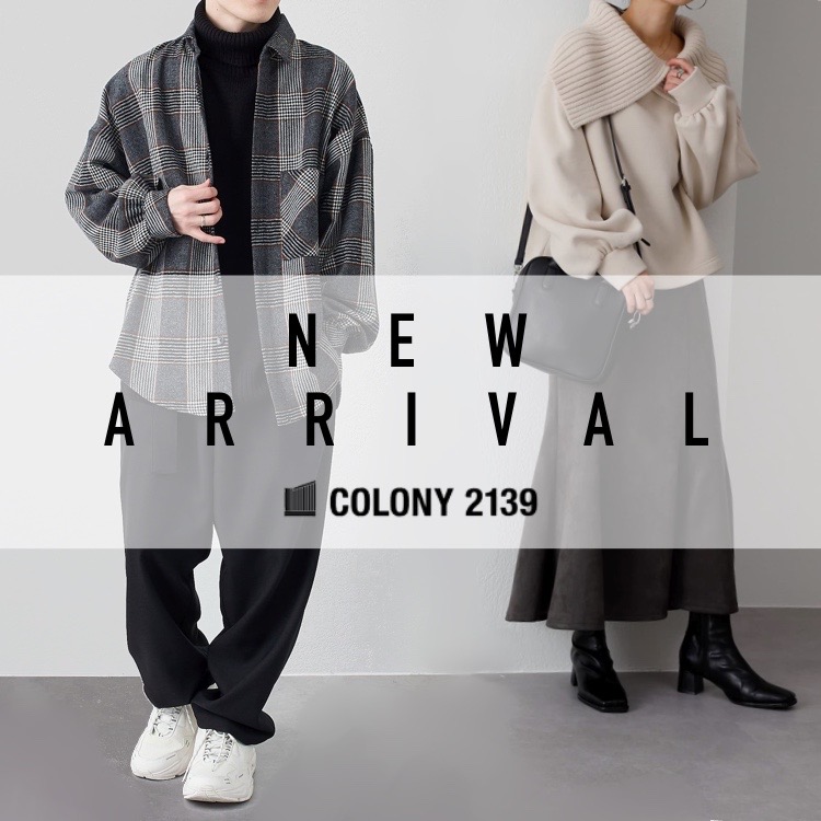 COLONY 2139｜コロニー トゥーワンスリーナインのトピックス「【COLONY2139】NEW ARRIVAL」 - ZOZOTOWN