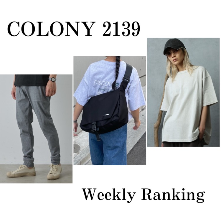 COLONY 2139iRj[ gD[X[iCj̃Vbvj[XuWeekly Ranking TOP10v