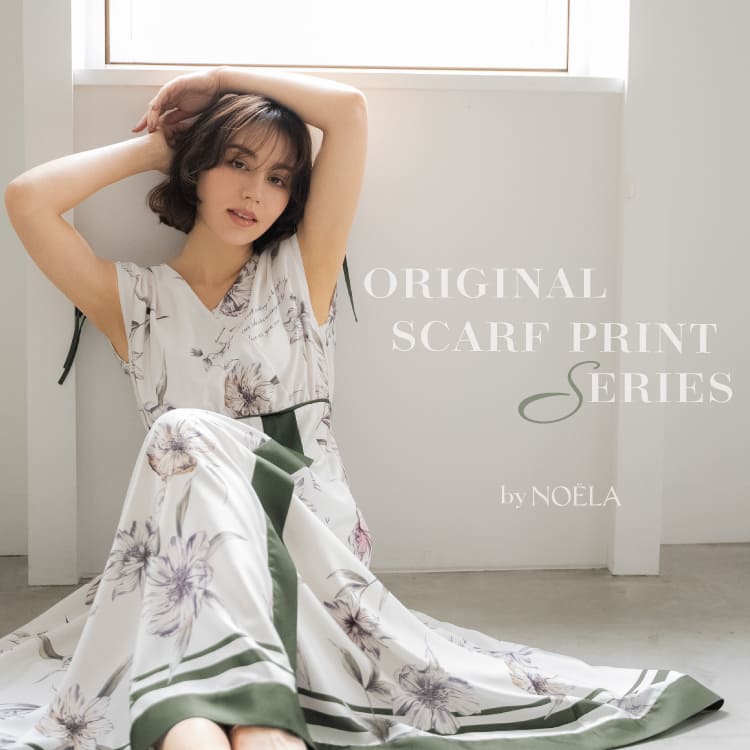 NOELA�i�m�G���j�̃V���b�v�j���[�X�uNOELA�Ȃ�ł͂̂����������߂��A�I���W�i���X�J�[�t�v�����g�V���[�Y�v