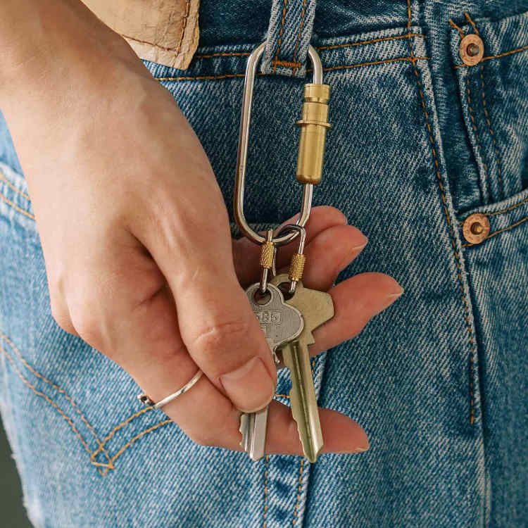 ec melodi カラビナ CANDY DESIGN & WORKS Bullet Carabiner (CHW13) キャンディ