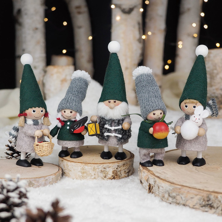 Nordika Nisse ノルディカ ニッセ 人形 ソリに乗る