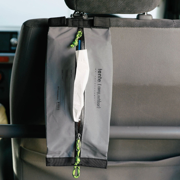 tente Reflection カラビナ付き リフレクター ティッシュケース