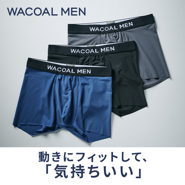 WACOAL MEN�i���R�[�������j�̃V���b�v�j���[�X�u�����Ƀt�B�b�g���ăY���ɂ����I�u�C���������p���c�v�v