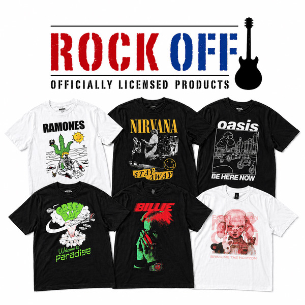 INNOCENT�i�C�m�Z���g�j�̃V���b�v�j���[�X�u���y�𒅂�BROCK OFF T�V���c�v