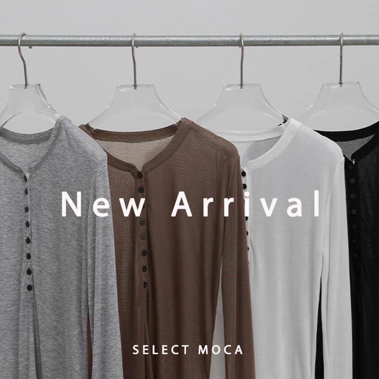 select MOCA�i�Z���N�g���J�j�̃V���b�v�j���[�X�u�yselect MOCA�zNEW ARRIVAL�v