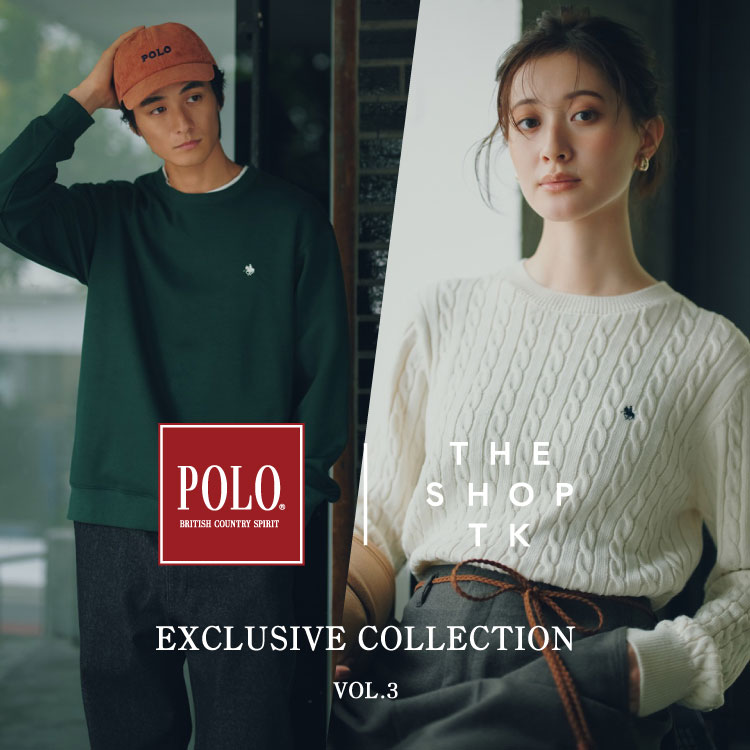 THE SHOP TK�i�U �V���b�v �e�B�[�P�[�j�̃V���b�v�j���[�X�uPOLO BCS EXCLUSIVE COLLECTION vol.3�v