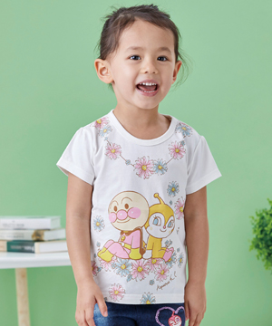 Bandai Apparel Shop バンダイアパレルショップのトピックス アンパンマンキッズコレクション アンパンマンの春の新作tシャツ特集 女の子向け Zozotown