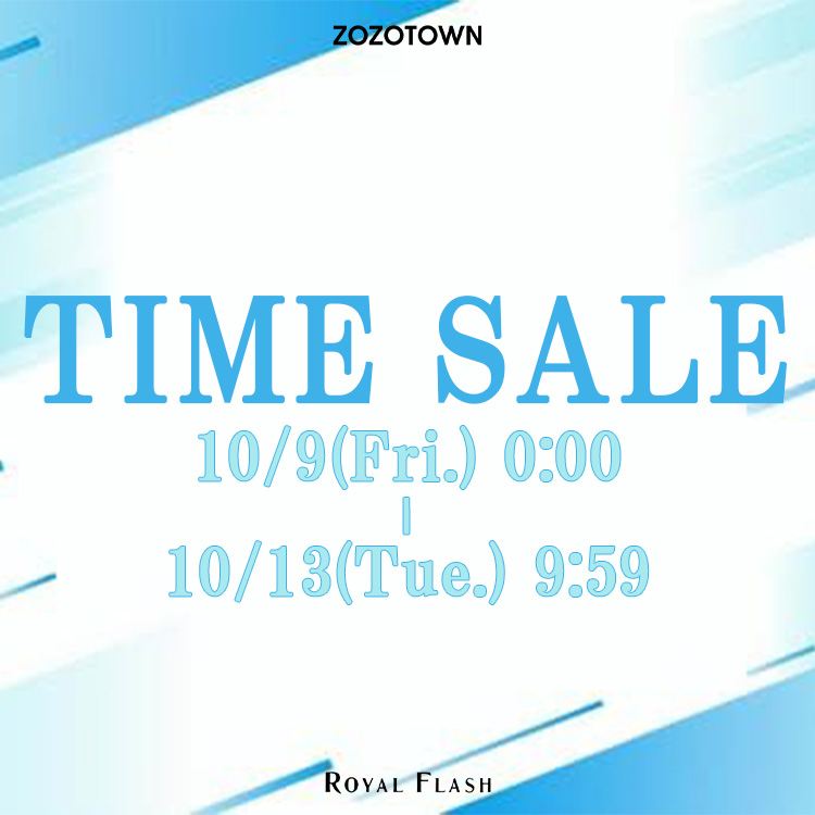 ROYAL FLASH�i���C���� �t���b�V���j�̃V���b�v�j���[�X�uZOZOTOWN����I�^�C���Z�[���J�Ò��I�v