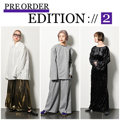 CITYSHOP｜シティショップのトピックス「PRE ORDER｜新作パンツ