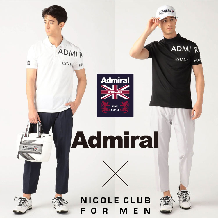 NICOLE｜ニコルのトピックス「Admiral×NICOLE CLUB FOR MEN コラボ