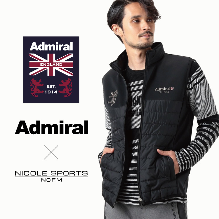 NICOLE CLUB FOR MEN　×　Admiral　コラボ セットアップ NICOLE CLUB FOR MEN × Admiral コラボ セットアップ 楽天市場