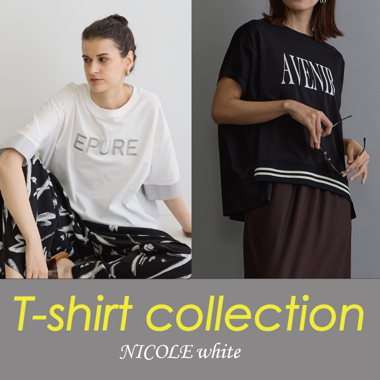 NICOLE�i�j�R���j�̃V���b�v�j���[�X�uNICOLE white �tT�V���c�v