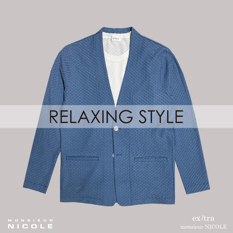 NICOLE�i�j�R���j�̃V���b�v�j���[�X�u�yMONSIEUR NICOLE�z RELAXING STYLE�v