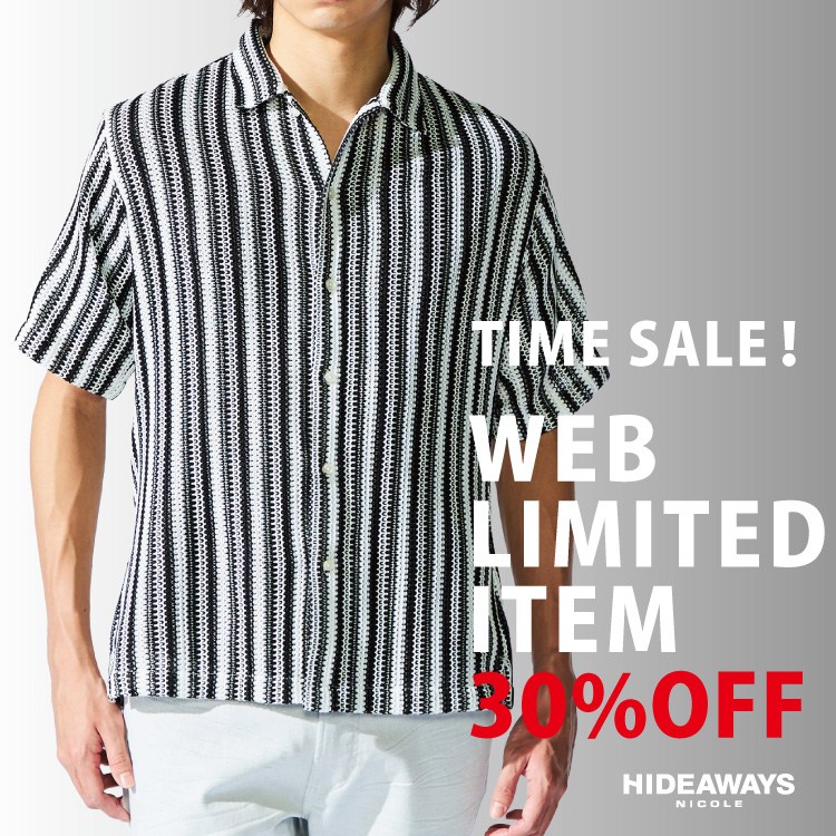 NICOLE�i�j�R���j�̃V���b�v�j���[�X�u�yHIDEAWAYS�zWEB���菤�i30%OFF�^�C���Z�[���v