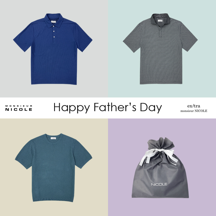 NICOLE�i�j�R���j�̃V���b�v�j���[�X�uHappy Father's Day�v