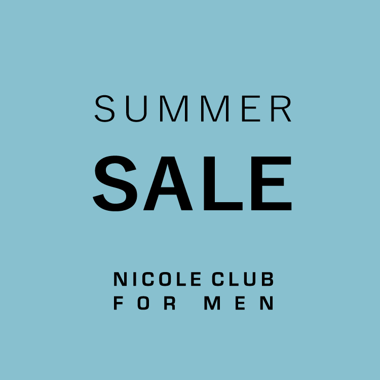 NICOLE�i�j�R���j�̃V���b�v�j���[�X�u�yNICOLE CLUB FOR MEN�zSUMMER SALE 30%OFF�v