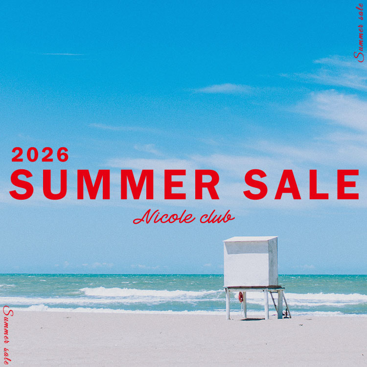 NICOLE�i�j�R���j�̃V���b�v�j���[�X�uSUMMER SALE�v