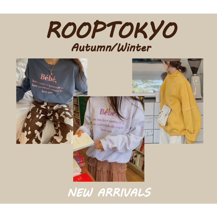 Roop Tokyo ループトーキョーのトピックス Roop Tokyo 韓国風ファッションアイテムをご紹介 Zozotown