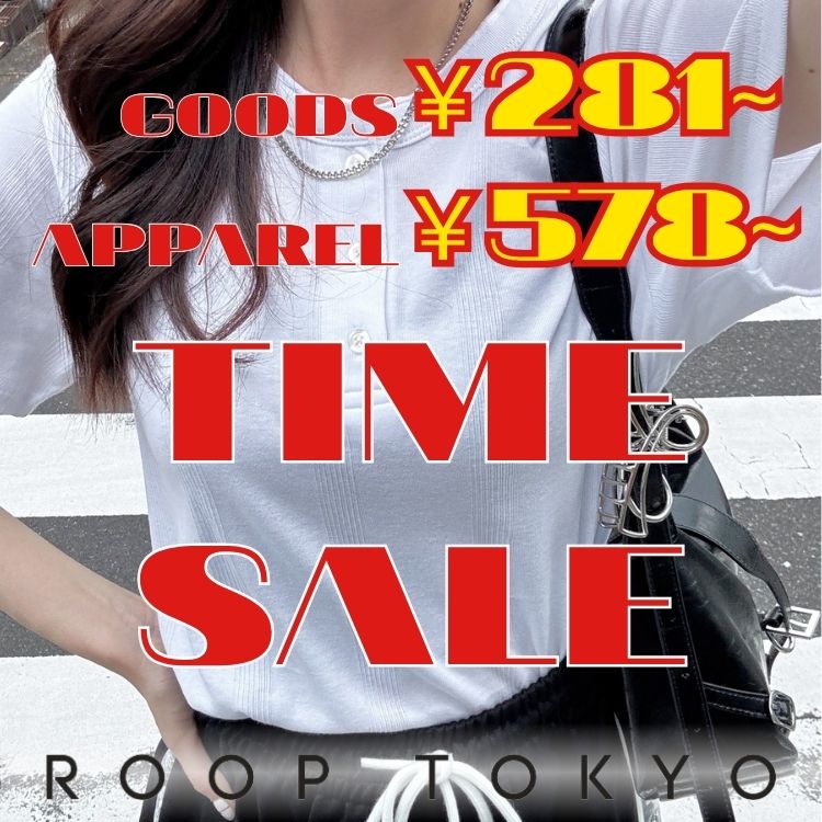 ROOP TOKYO�i���[�v�g�[�L���[�j�̃V���b�v�j���[�X�u�y�ĕ�SALE�J�Ò��I�z���f�B�[�X�A�C�e����������GET�I�yROOP TOKYO�z�v