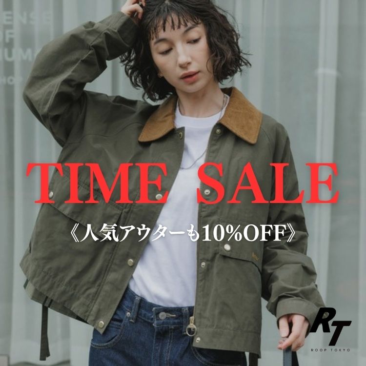 ROOP TOKYO�i���[�v�g�[�L���[�j�̃V���b�v�j���[�X�u�yTIME SALE�z�H�~�A�C�e���ΏہI���f�B�[�X�A�C�e����������GET�I�yROOP TOKYO�z�v