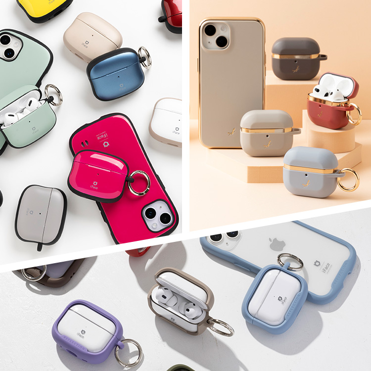 AirPods(第1/第2/第3世代)/AirPods Pro(第1/第2世代) 用 iFace Grip On