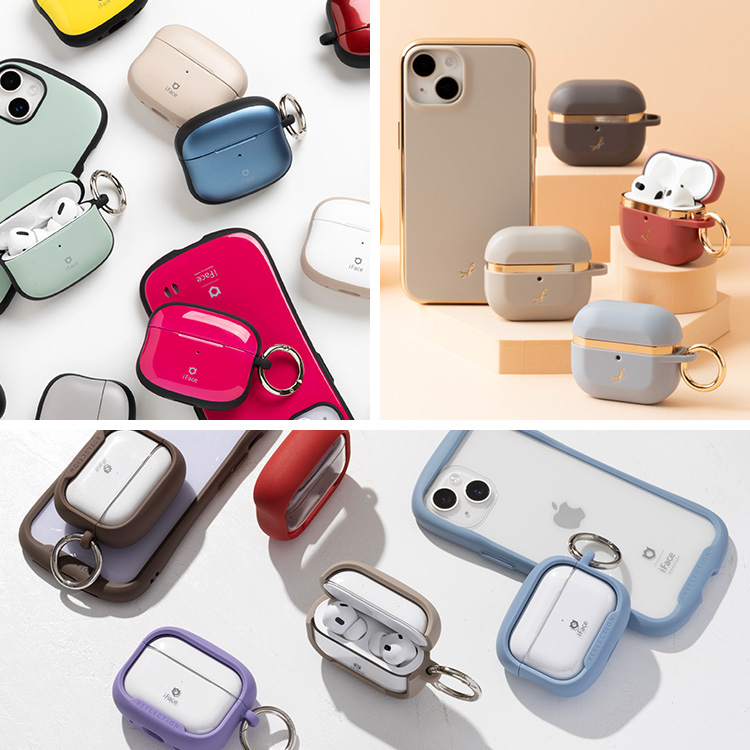 AirPods(第1/第2/第3世代)/AirPods Pro(第1/第2世代) 用 iFace Grip On