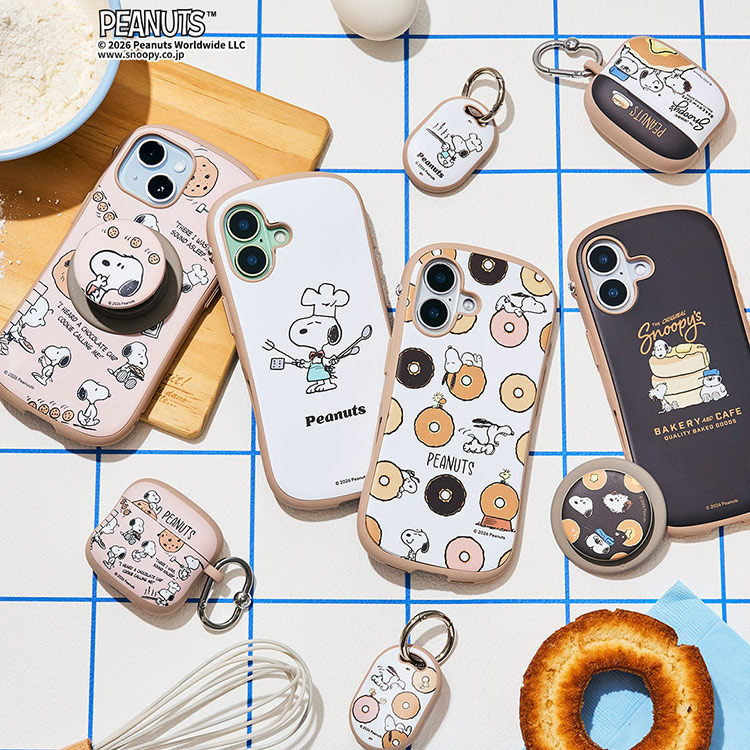 iPhone 17/16 専用 PEANUTS/ピーナッツ CERTA フリップ 窓付き
