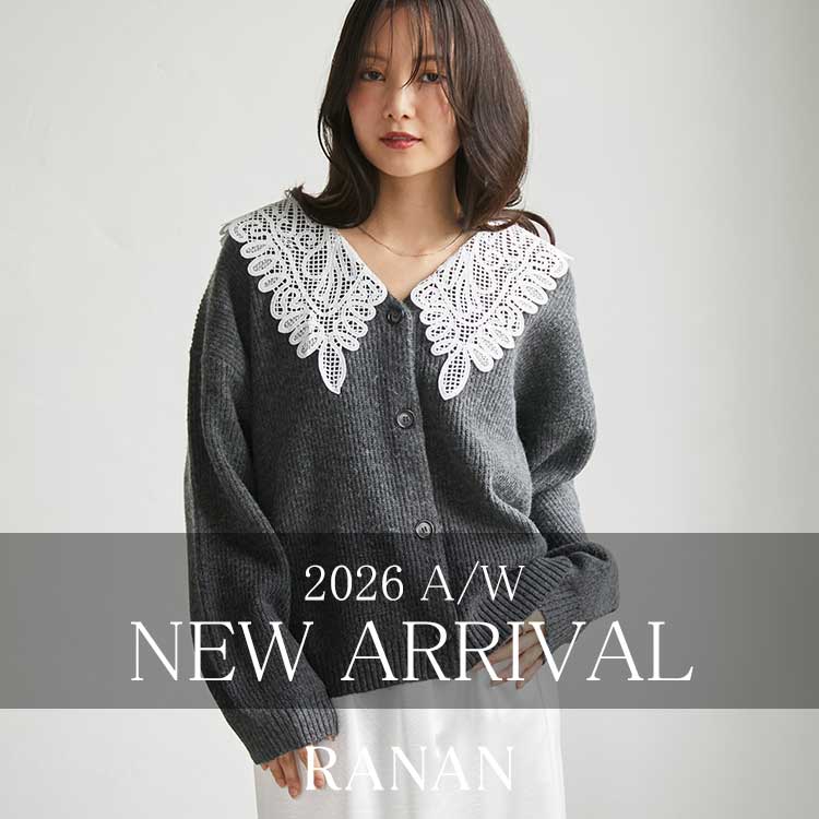 RANAN�i���i���j�̃V���b�v�j���[�X�u�yRANAN�zNEW ARRIVAL 2026�H�~�V��v