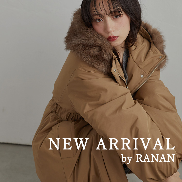 RANAN�i���i���j�̃V���b�v�j���[�X�u�yRANAN�z26AW�V��A�E�^�[�����I�v