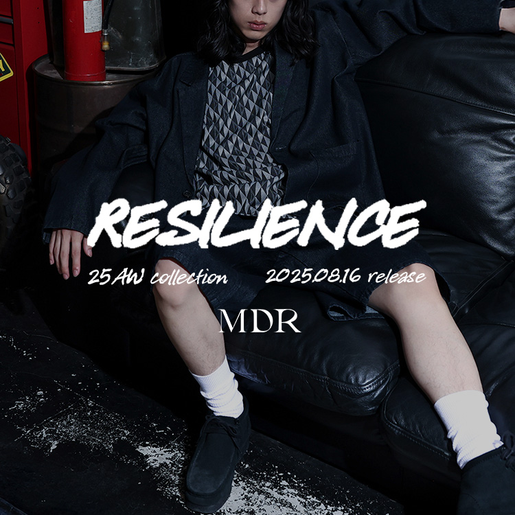 osharewalkeriIVEH[J[j̃Vbvj[Xuy MDR z25AW collection "RESILIENCE"v