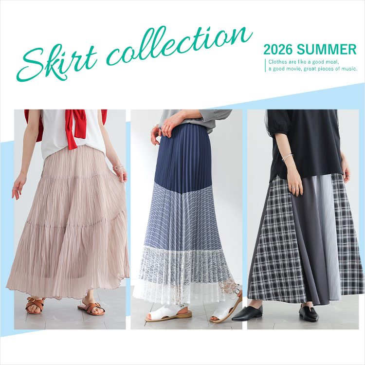osharewalker�i�I�V�����E�H�[�J�[�j�̃V���b�v�j���[�X�u�Ƃ��߂��ăX�J�[�g�y SKIRT COLLECTION �z�v