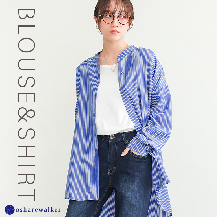osharewalker�i�I�V�����E�H�[�J�[�j�̃V���b�v�j���[�X�u�G�߂𒴂��Ē��܂킷�y SHIRT��BLOUSE �z�v