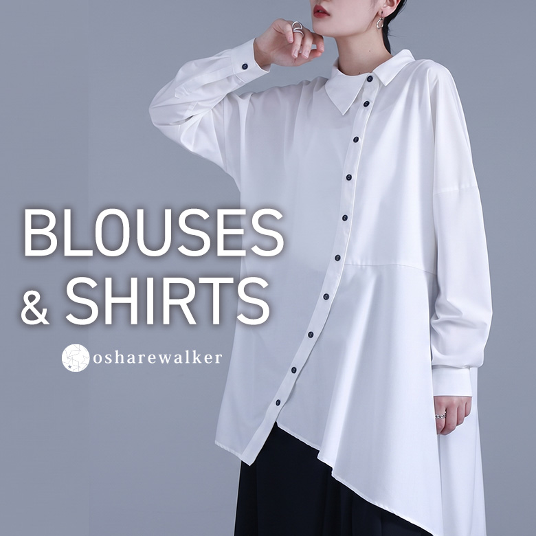 osharewalker�i�I�V�����E�H�[�J�[�j�̃V���b�v�j���[�X�u�i�悭�f����y SHIRT��BLOUSE �z�v