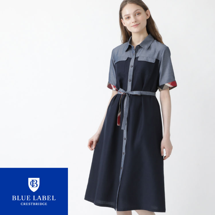 Blue Label Black Label Crestbridge ブルーレーベル ブラックレーベル クレストブリッジのトピックス Pick Up 夏ワンピが登場 爽やかな印象のワンピースが続々入荷中 Zozotown