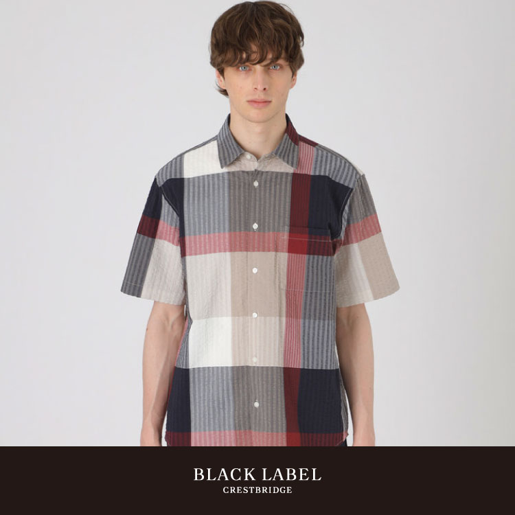 【新品未使用】ブラックレーベルクレストブリッジ　チェックシャツ　夏