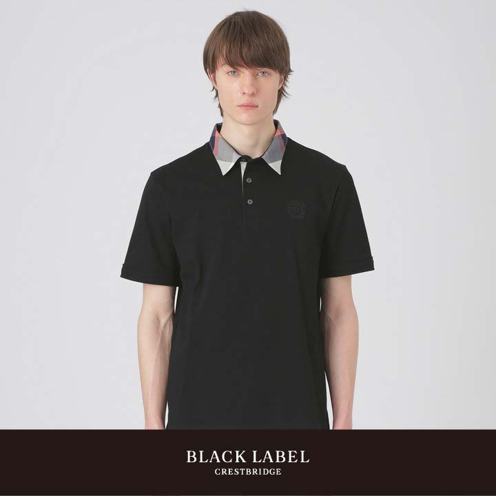 マーセライズスペックボーダーTシャツ（Tシャツ/カットソー）｜BLACK 
