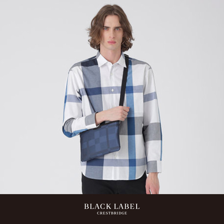 ブルーレーベルクレストブリッジ リバーシブルハット 帽子 UVカット