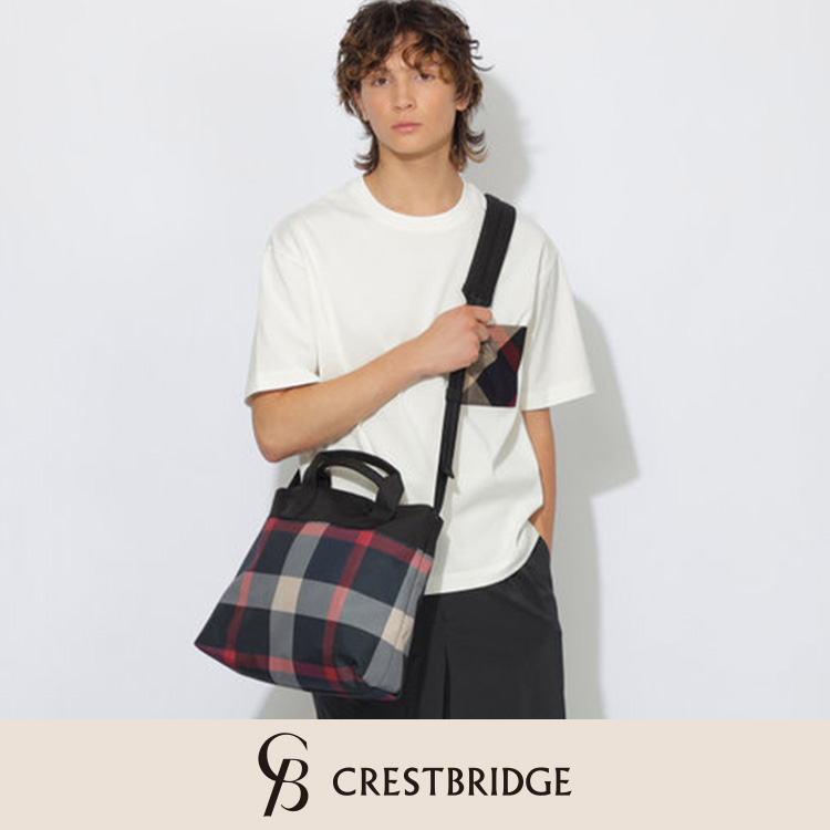 チェックバックルエンボスクレストブリッジチェックリバーシブルベルト（ベルト）｜BLACK LABEL CRESTBRIDGE（ブラックレーベル・ クレストブリッジ）のファッション通販 - ZOZOTOWN