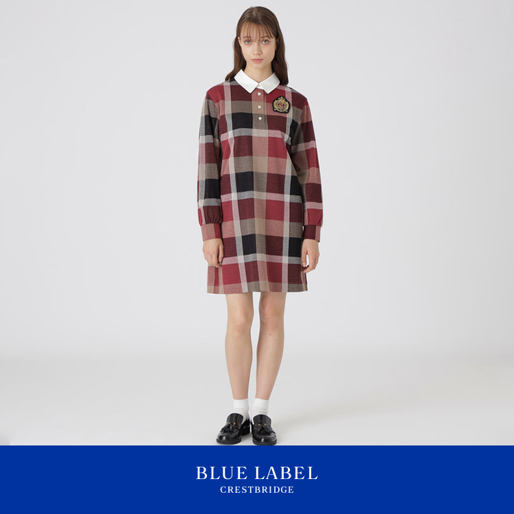【美品】クレストブリッジ ブルーレーベル BLUE LABEL CRESTBRIDGE(ブルーレーベルクレストブリッジ)