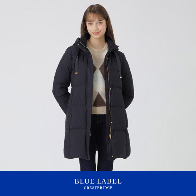 ハイマルチピーチタフタショートダウンコート（ダウンジャケット