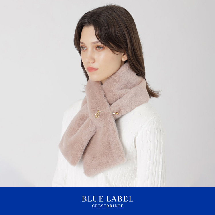 フェイクファーティペット（マフラー）｜BLUE LABEL CRESTBRIDGE