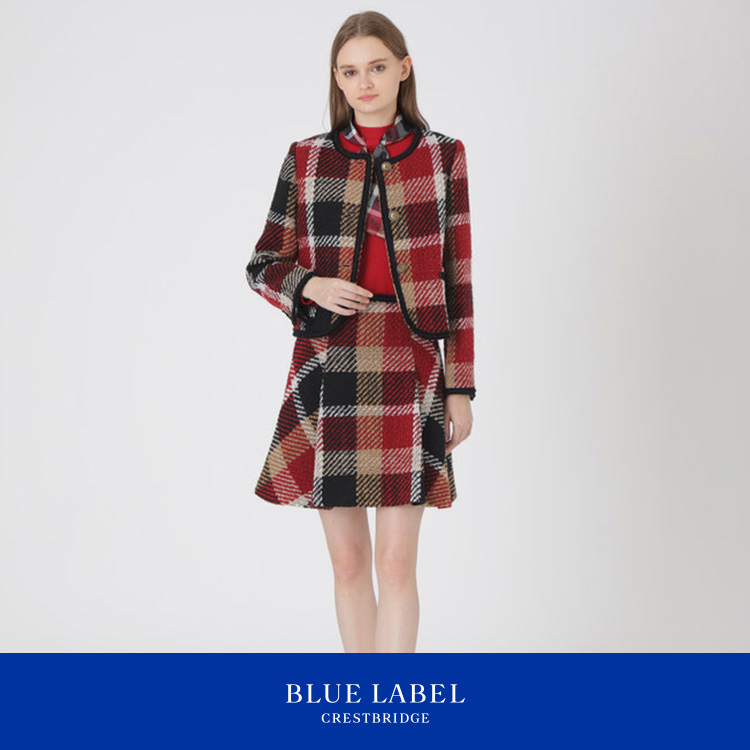 BLUE LABEL / BLACK LABEL CRESTBRIDGE�i�u���[���[�x�� / �u���b�N���[�x���E�N���X�g�u���b�W�j�̃V���b�v�j���[�X�u�yPICK UP�z�N���X�g�u���b�W�`�F�b�N���؂₩�ȃZ�b�g�A�b�v�v