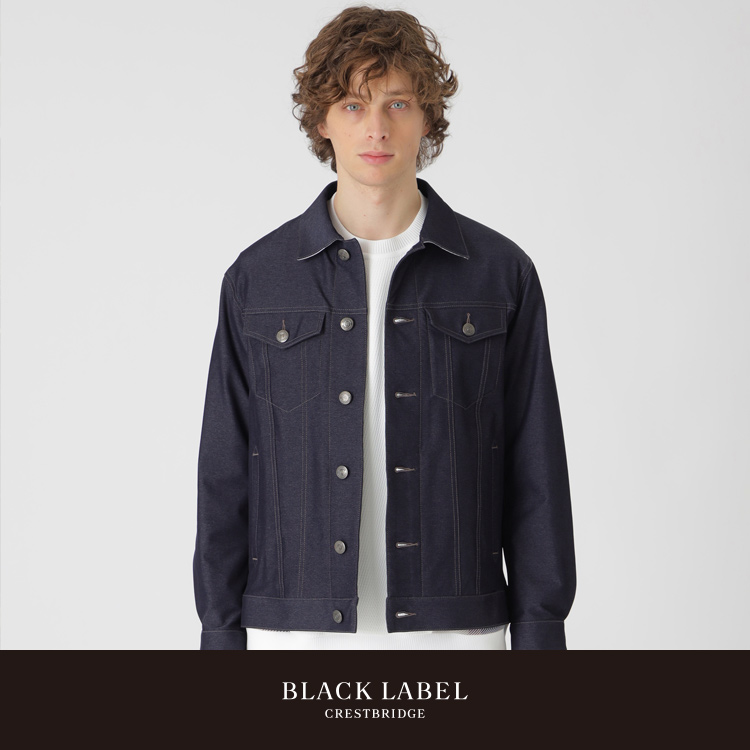 BLUE LABEL / BLACK LABEL CRESTBRIDGE�i�u���[���[�x�� / �u���b�N���[�x���E�N���X�g�u���b�W�j�̃V���b�v�j���[�X�u�ySPRING OUTER�z�N���X�g�u���b�W�`�F�b�N���|�C���g�̏t�̃��C�g�A�E�^�[ �v