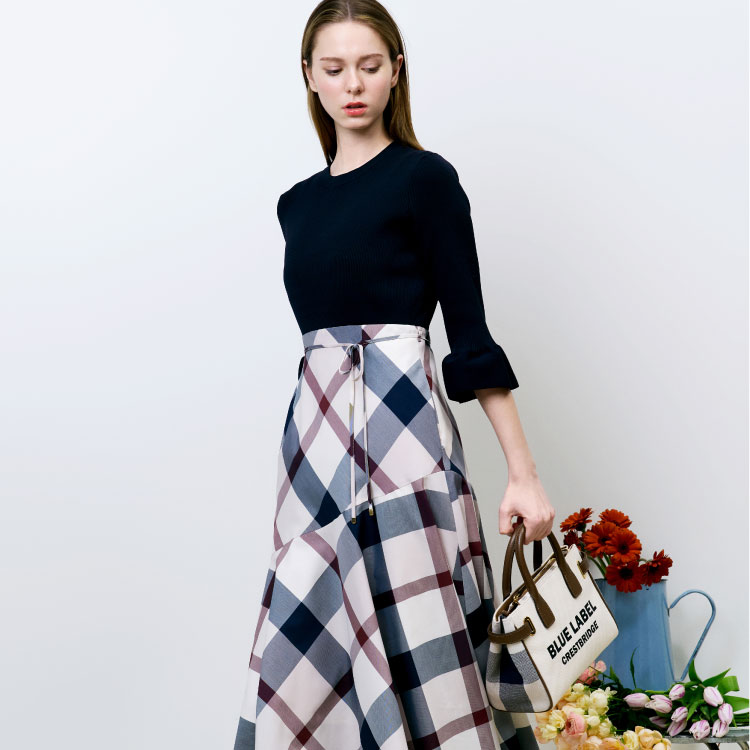 BLUE LABEL / BLACK LABEL CRESTBRIDGE�i�u���[���[�x�� / �u���b�N���[�x���E�N���X�g�u���b�W�j�̃V���b�v�j���[�X�u�yPICK UP�z10th ANNIVERSARY ITEMS -DOCKING DRESS-�v