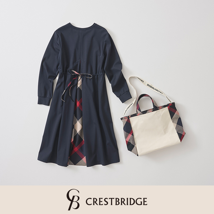 BLUE LABEL / BLACK LABEL CRESTBRIDGE�i�u���[���[�x�� / �u���b�N���[�x���E�N���X�g�u���b�W�j�̃V���b�v�j���[�X�u�F�l�Ƃ̃����`�ɑI�т�����l�f�������s�[�X�v